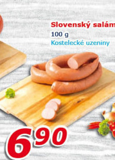 Salám slovenský točený Kostelecké uzeniny