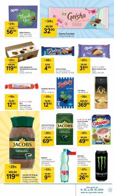 akční leták Tesco 6.10.2021-12.10.2021