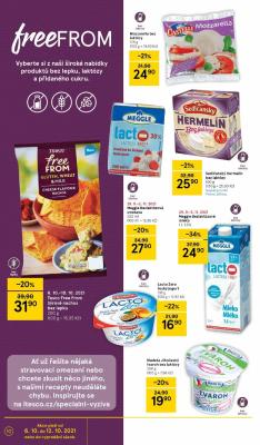 akční leták Tesco 6.10.2021-12.10.2021