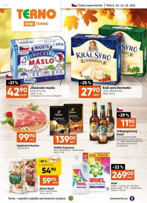 akční leták COOP 6.10.2021-12.10.2021