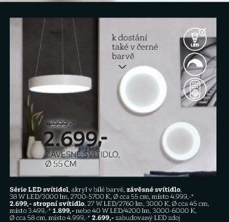 STROPNÍ LED SVÍTIDLO