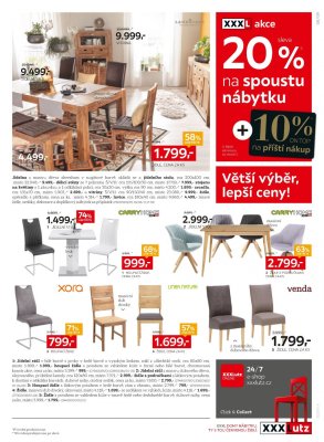 akční leták XXXLutz 4.10.2021-17.10.2021