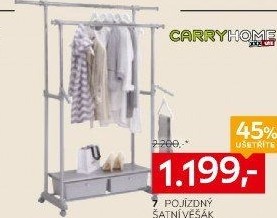 POJÍZDNÝ ŠATNÍ VĚŠÁK