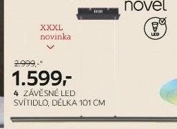ZÁVĚSNÉ LED SVÍTIDLO