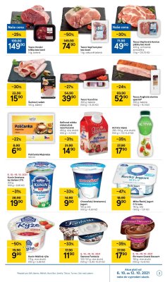 akční leták Tesco 6.10.2021-12.10.2021