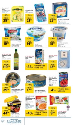 akční leták Tesco 6.10.2021-12.10.2021