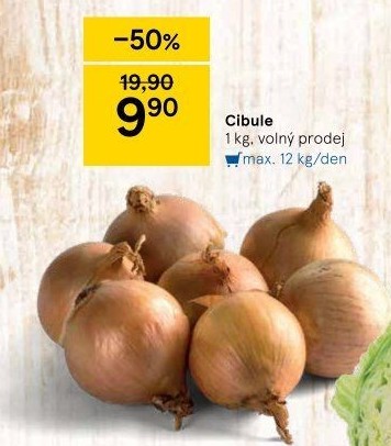 Cibule kuchyňská žlutá