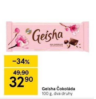 Čokoláda Geisha