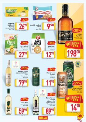 akční leták BILLA 6.10.2021-12.10.2021