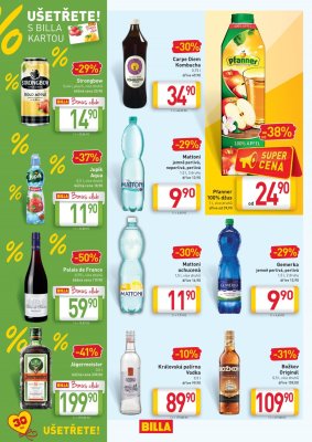 akční leták BILLA 6.10.2021-12.10.2021