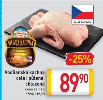 Kachna mladá Vodňanská kachna