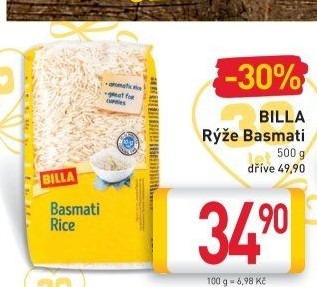 Rýže basmati Billa