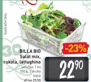 Saláty Billa
