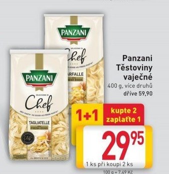 Těstoviny Selezione di Chef Panzani