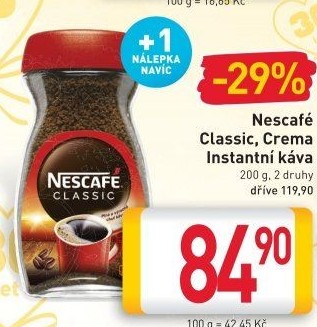 Instantní káva Nescafé Classic