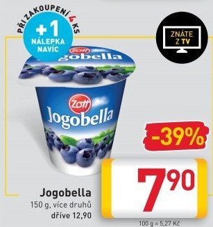 Jogurt Jogobella Zott
