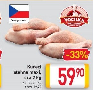 Kuřecí stehna Vocílka
