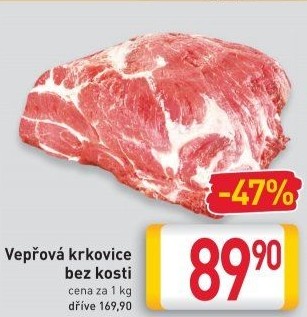 Vepřová krkovice bez kosti