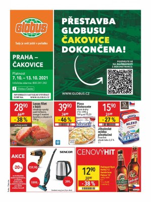 akční leták Globus 7.10.2021-13.10.2021