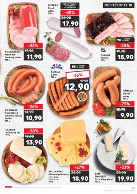 akční leták Kaufland 13.10.2021-19.10.2021