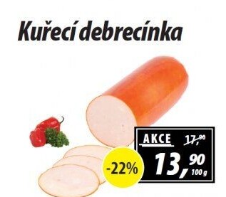 Debrecínka kuřecí