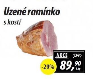 Uzené ramínko s kostí