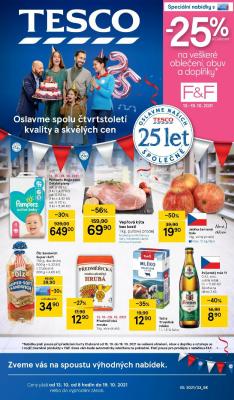 akční leták Tesco 13.10.2021-19.10.2021