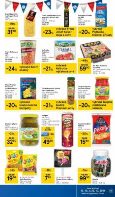 akční leták Tesco 13.10.2021-19.10.2021
