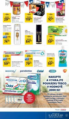 akční leták Tesco 13.10.2021-19.10.2021