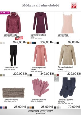 akční leták Kik textil 11.10.2021-31.10.2021