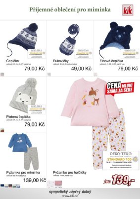 akční leták Kik textil 11.10.2021-31.10.2021
