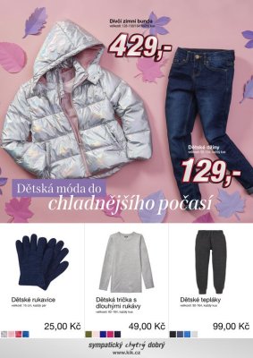 akční leták Kik textil 11.10.2021-31.10.2021