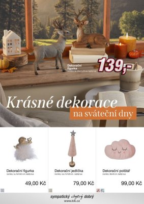 akční leták Kik textil 11.10.2021-31.10.2021