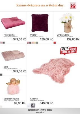 akční leták Kik textil 11.10.2021-31.10.2021