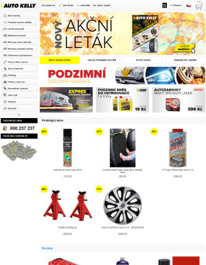 akční leták Auto Kelly 12.10.2021-18.10.2021