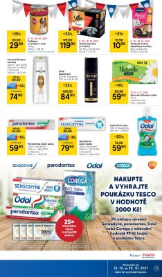 akční leták Tesco 13.10.2021-19.10.2021
