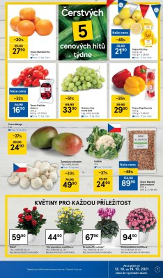 akční leták Tesco 13.10.2021-19.10.2021