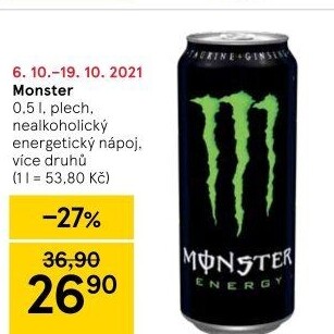 Energetický nápoj Monster Energy