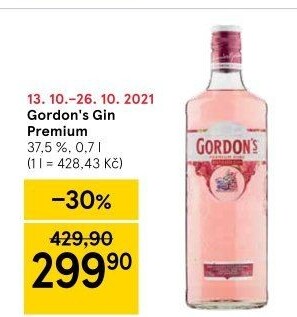 Gin Pink Premium Gordon'