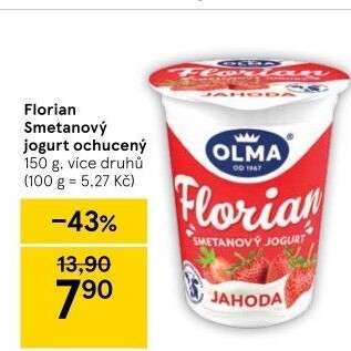 Jogurt smetanový Florian Olma