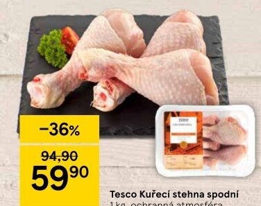 Kuřecí stehna Tesco
