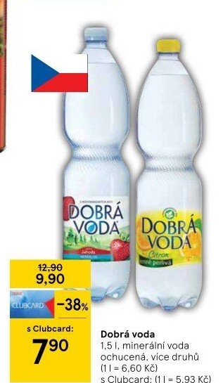 Ochucená voda Dobrá voda