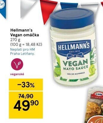 Omáčky Vegan Hellmann'