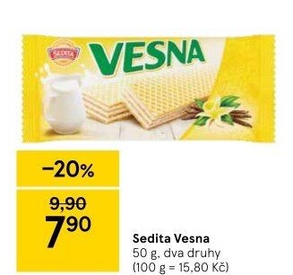 Oplatky Vesna Sedita