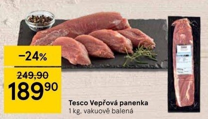 Panenka vepřováTesco
