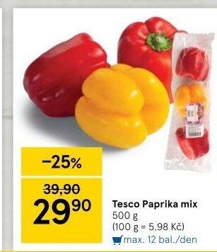 Paprika mix Tesco