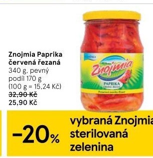 Paprika Znojmia