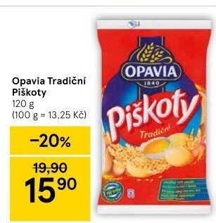 Piškoty Opavia