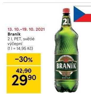 Pivo světlé Braník
