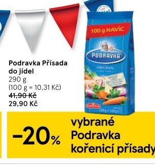 Přísada do jídla Podravka